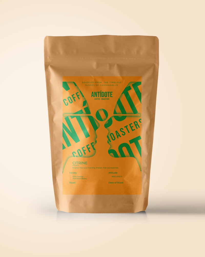 Antidote coffee bag, green